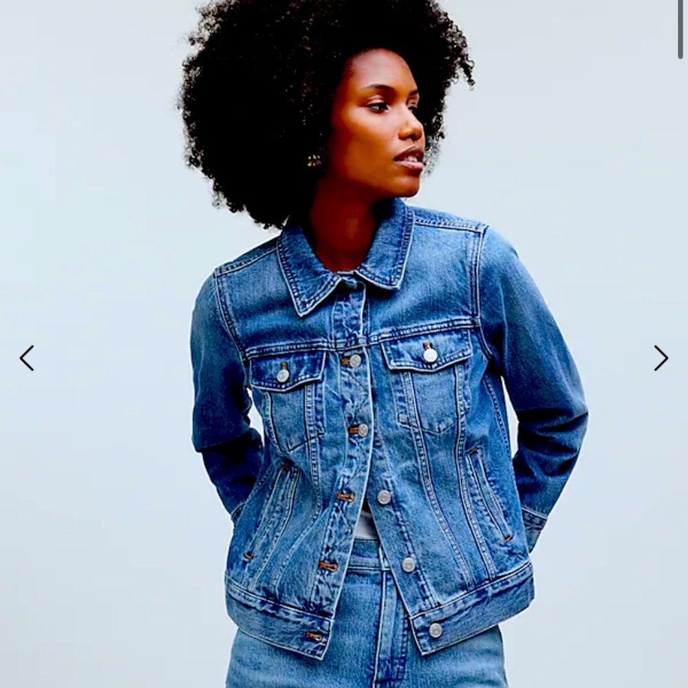 Madewell classic jean jacket sz M